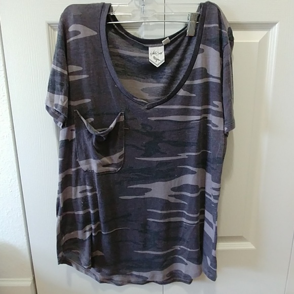 White Crow Tops - NWOT Camo Top
